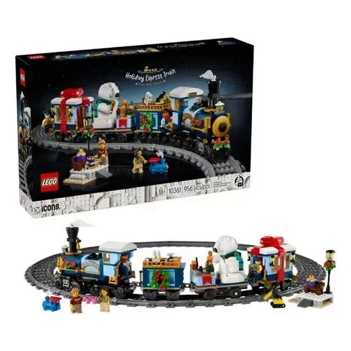 HOT! MEOW Icons Holiday Express Train Building Set - FREE SHIPPING