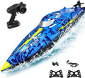 16 Inch High-Speed RC Boat for Adults & Kids, 40+ KPH Large Fast Remote Control