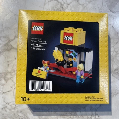 LEGO New Store Grand Opening 6577643 Set 158 Pieces 10+ 2025 Complete - Sealed