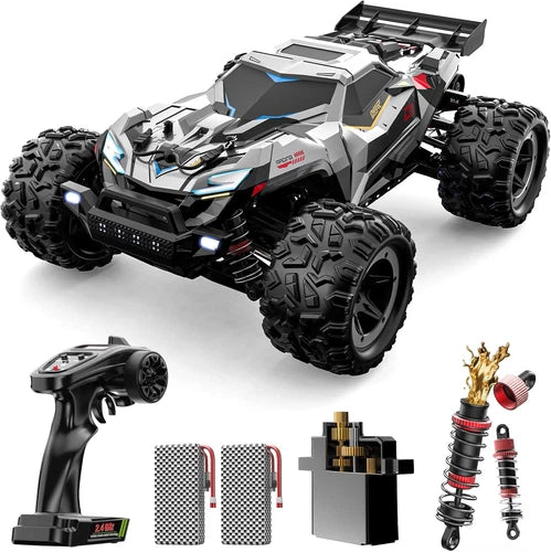 DEERC 308E Brushless 55KM/H 1:18 RC Car 4WD Off-Road Fast Remote Control Truck