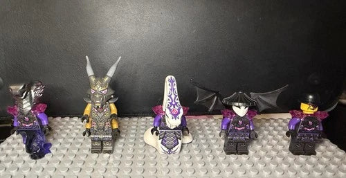 MEOW Ninjago Crystallized Minifigures (Good condition)