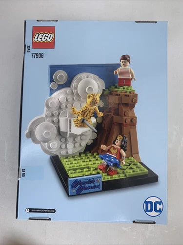 2020 DC FANDOME EXCLUSIVE WONDER WOMAN LEGO SET 77906 CHEETAH SDCC IN HAND