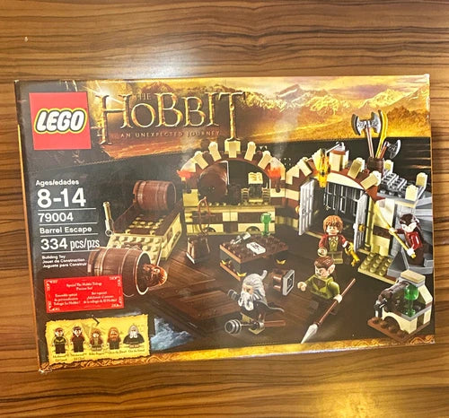 MEOW The Hobbit Barrel Escape 79004 Complete Set in Box 334 Pieces 2012