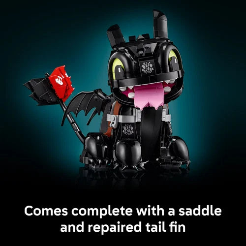 LEGO Icons How to Train Your Dragon Toothless Building Set 10375