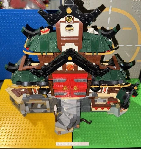 MEOW NINJAGO Ninja Dojo Temple 71767 1394pc Brick Separator Kai Wu