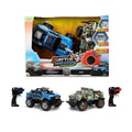 Jada Battle Machines Iron Beast vs Neo RC Trucks 2-Pack Laser Combat New in Box