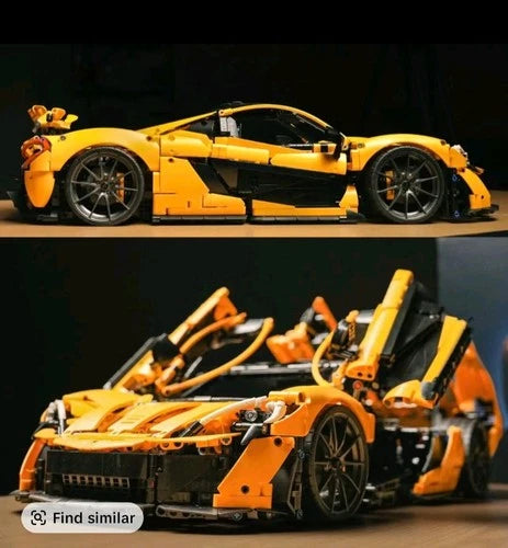 MEOW Custom Technic: McLaren P1 3893 Pcs 1:8 Scale (DESCRIPTION BELOW!)