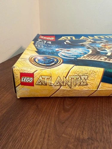 Lego Atlantis Gateway Of The Squad 8061 New Sealed Retired Set Damaged Box