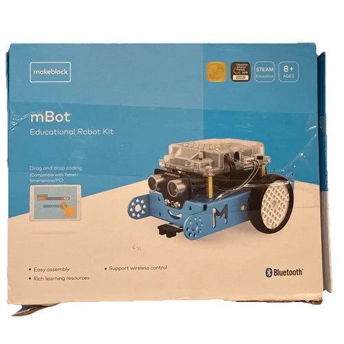 mBot Robot Kit with Scratch Coding Box, STEM Projects for Kids Learn Open Box