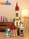 MOC Rosary Abbey Modular Building Blocks Set Toys Gift 2959 pcs