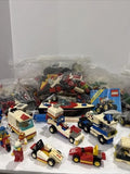 LEGO Vintage - City Lot - Figures, Vehicles, Pieces And Parts Shell 80s 90s