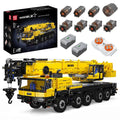 Mould King 17073 Engineering Crane Truck Building Block Remote Control Vehicle