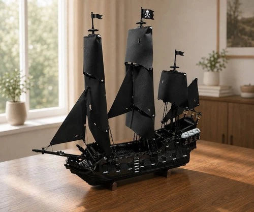 Black Pearl Pirate Ship 2862 PCS Generic Brand Building Block SetNo Box