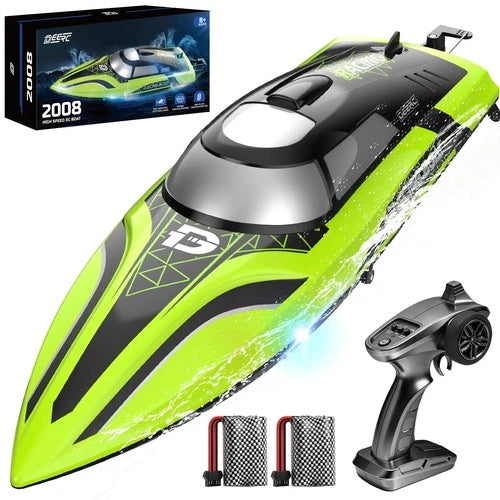Inch RC Racing Boat 20 MPH Self-Righting 2.4GHz Remote 2 Batteries