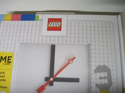 Lego #510226 Wall Clock MOC ( My Own Creation) - Brand New SEALED