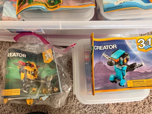Lot of 9 Lego Creator Sets