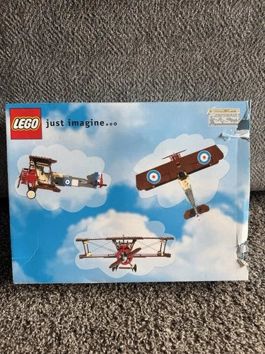 (incomplete) MEOW Sopwith Camel 3451 Creator Expert 2001 Advanced Models Retired