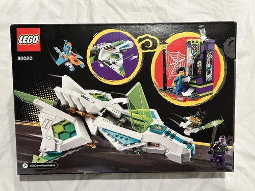 Lego Monkie Kid 80020 White Dragon Horse Jet - New Factory Sealed
