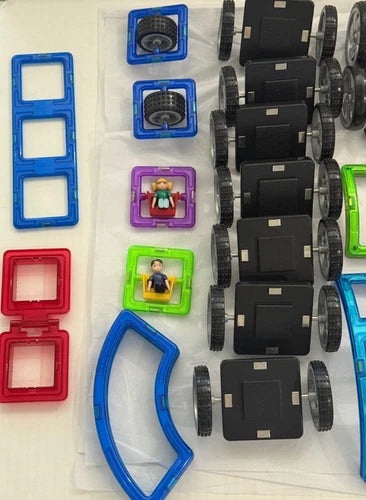 Magformers Magnet Building Toys 198 Pieces STEM Creative Play MultiColor + Shape