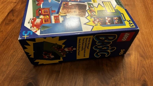 Lego Set 545 Basic Build-N-Store Chest Retired Box Appears Complete W/ Extras