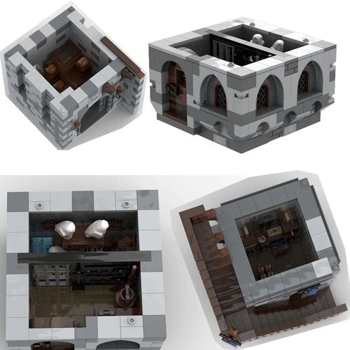 MOC-131234 Modular Building: Tower Expansion for Medieval Castle 2203 Pieces