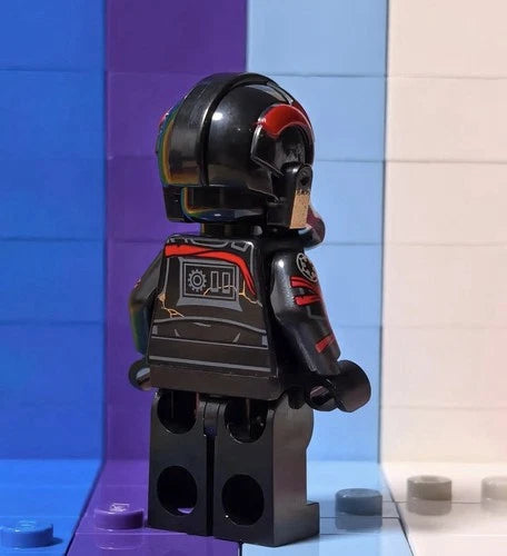 LEGO Star Wars GCC Grandpaclonecustoms Night Pilot Captain Tie Pilot Minifigure