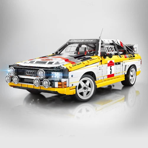 1:8 Scale Audi Sport Quattro S1 Rally Car 1984 Building Blocks 3887PCS