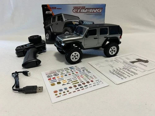 JJRC C8801 1:18 4WD RC Rock Crawler Truck – LED Lights, 40 min Run Time, 100 m R
