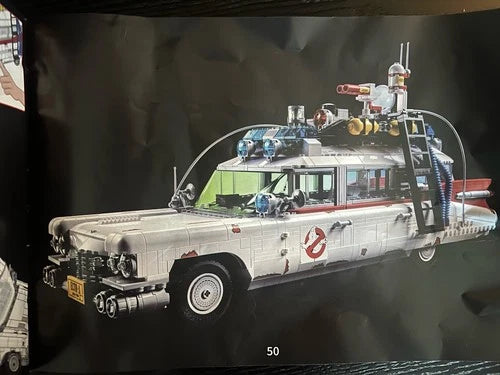 Ghostbusters Inspired Vehicle Building Block Model Kit ~2350 Pieces – Unbranded