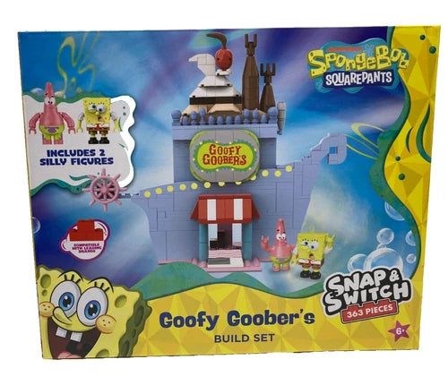 SpongeBob Snap & Switch Lot of 5 Sets including Goofy Goober770 Pieces Total