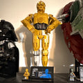 MEOW Star Wars: C-3PO Single Minifigure with Display Plaque Plastic 18+