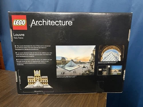 MEOW Architecture Louvre 21024 Paris France Landmark Retired- Sealed