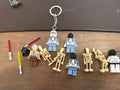 Lego Star Wars Mini Figures (Various) plus Helmet & Lightsabers