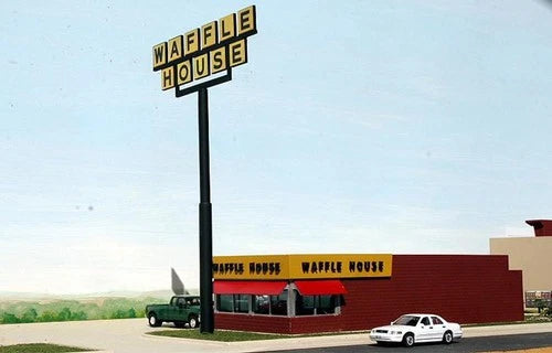 Summit WH-001 1/87 Waffle House Restaurant Model Kit (HO)