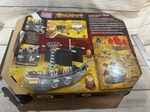 Mega Bloks Pirates of the Caribbean at World's End #1069 Set Open Box See Pics!