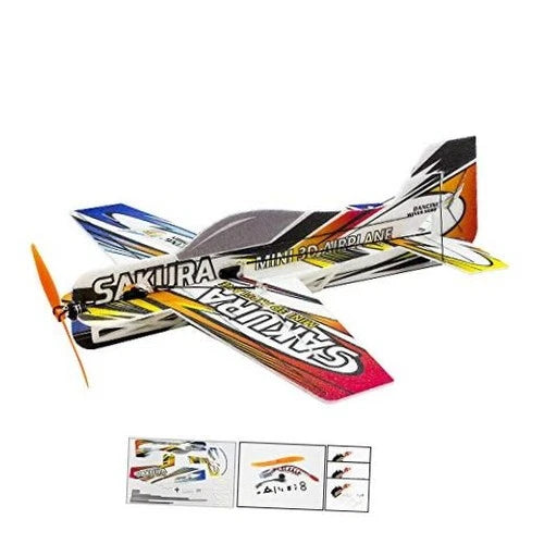 Viloga Upgrade 3D EPP Plane Sakura Kit + Motor + ESC + Servo Epp Sakura