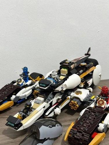 Custom Lego Ninjago: Ultra Stealth Raider 1093Pcs W/ 7 Minifigs (DES Below!)