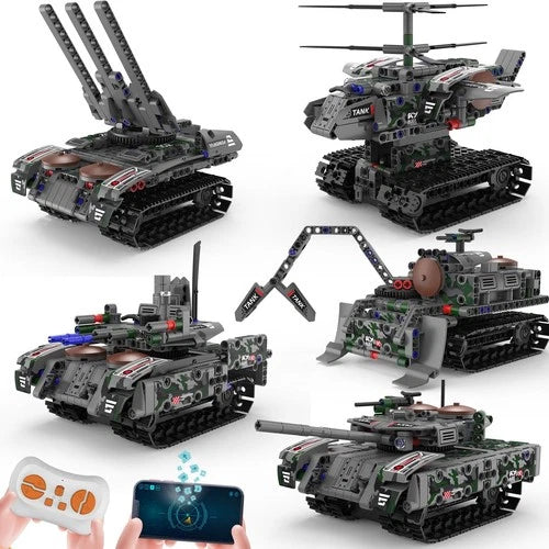 Robot Building Kit with Remote Control STEM Gift for Boys Age 6-14 \| Birthday...
