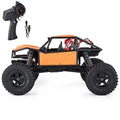 PRICE DROP! 15KM/H 4WD 1/18 RC Rock Crawler Off Road Car Vehicles Battery Light