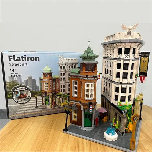 The Flatiron Building New York Buildings Blocks Sets 4500 pcs box gift set