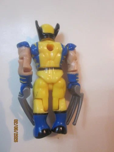MEGA BLOCKS MARVEL SERIES 2 WOLVERINE MINI FIGURE RARE FREE SHIPPING