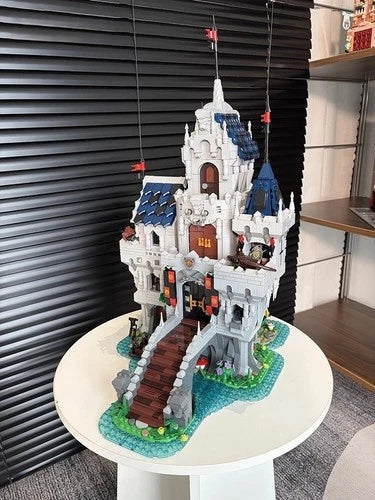MOC Lion Castle Modular Building Blocks Decor set toys christmas gift 3967 pcs