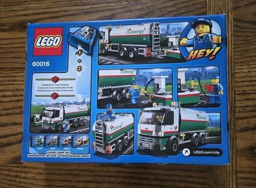 LEGO City Traffic Tanker Truck 60016 Building Set Sealed box