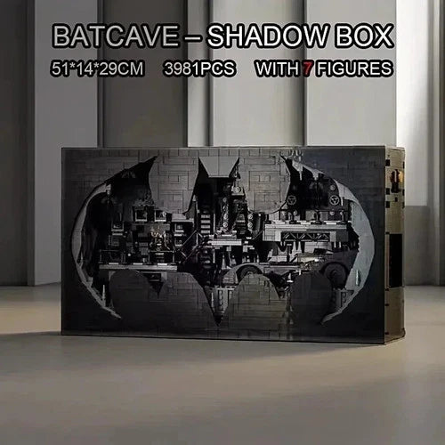 NEW 3981PCS Batman Batcave Shadow Box Building Block Set