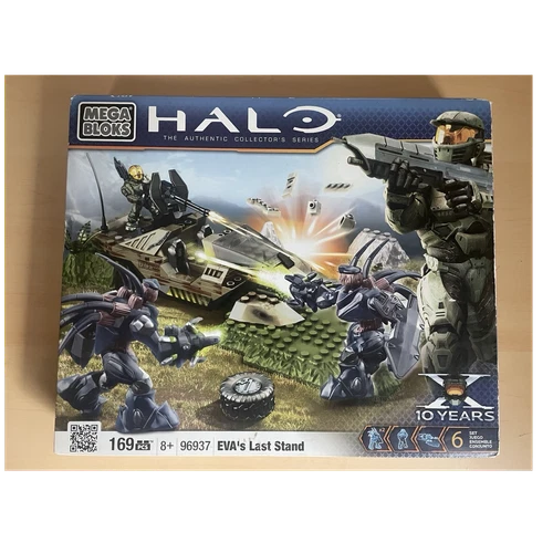 Mega Bloks Halo EVA's Last Stand Building Set 96937 169 Pieces
