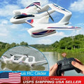 US 2CH Amphibious RC Glider 2.4G Waterproof EPP Fixed-Wing Sea & Air RC Airplane