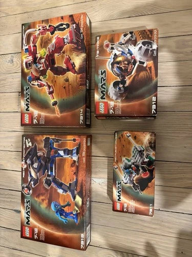 MEOW Life on Mars 7311 7312 7313 7314 Complete 4 Set Lot w/ Original Boxes