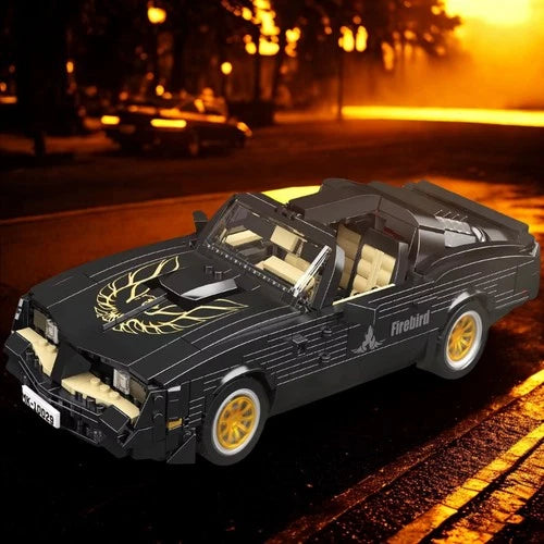 Firebird Muscle Car Building Blocks 1557PCS Classic Sports Car Model Kit Toy