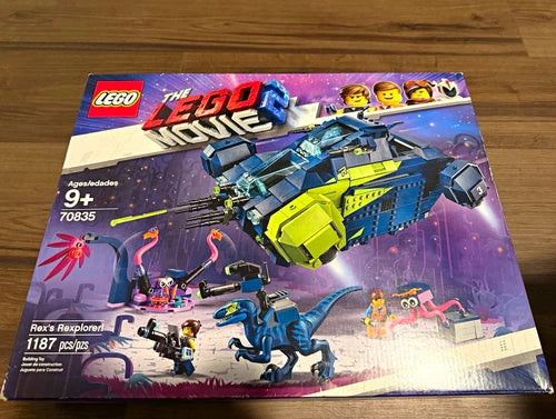 LEGO The LEGO Movie 2 Rex's Rexplorer! 70835 Building Set 1187 Pieces