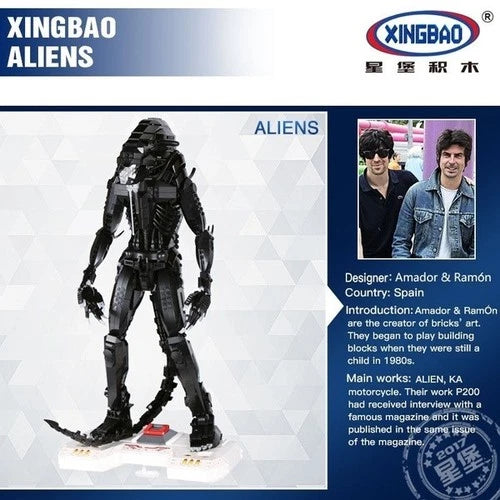 Alien Xenomorph Warrior Building Bricks Toy Set 2020 pcs (04001) Brand New